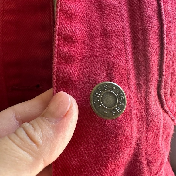 Vintage Jones Jeans Jean Jacket Size S - Picture 5 of 8